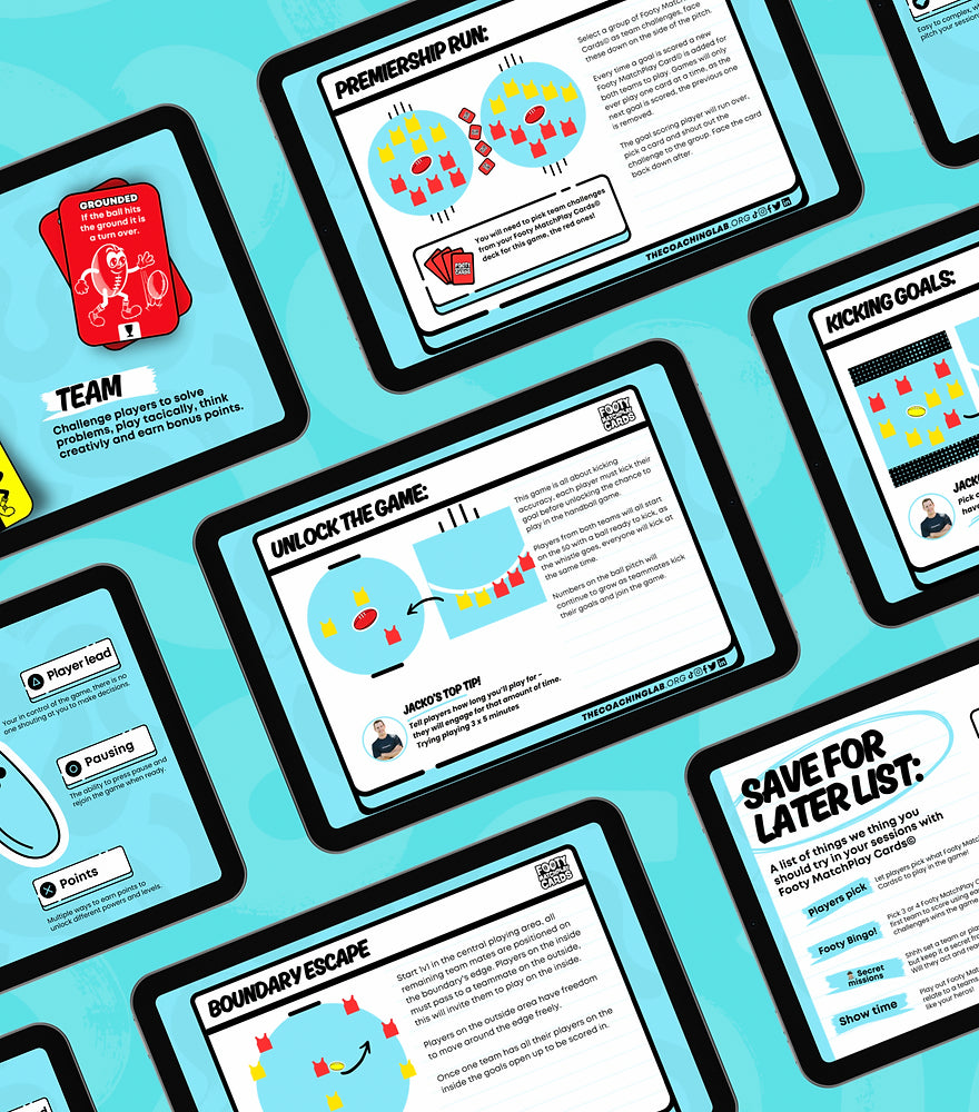 Game Sense Footy MatchPlay Cards©️ E-BOOK