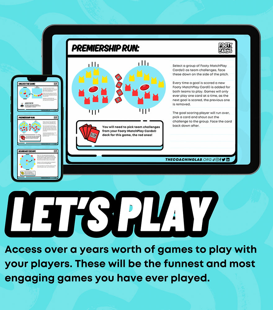 Game Sense Footy MatchPlay Cards©️ E-BOOK