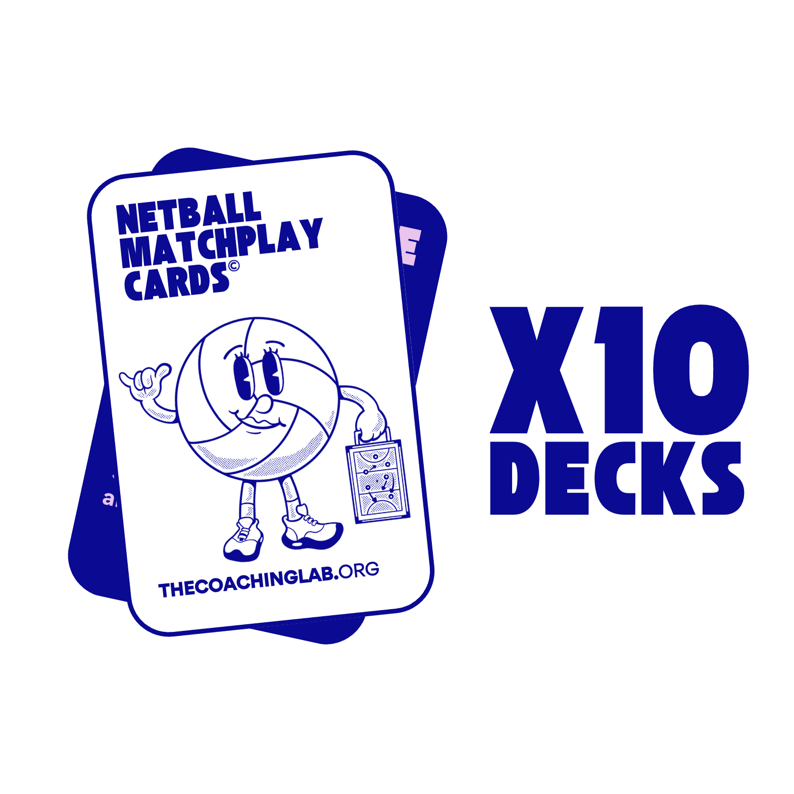 Netball MatchPlay Cards – 10 Deck Bundle