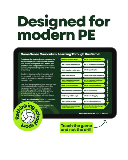 20 week games based scheme of work