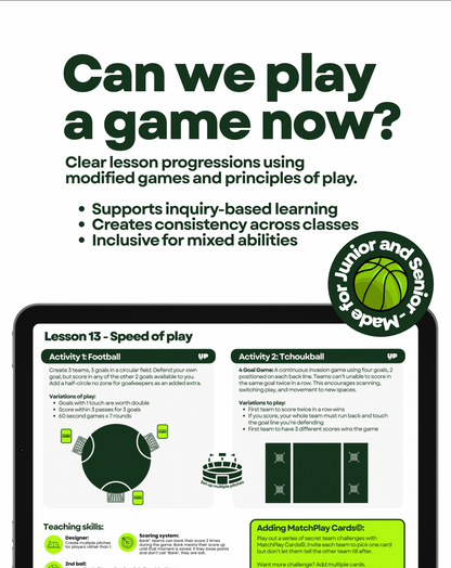 20 week games based scheme of work